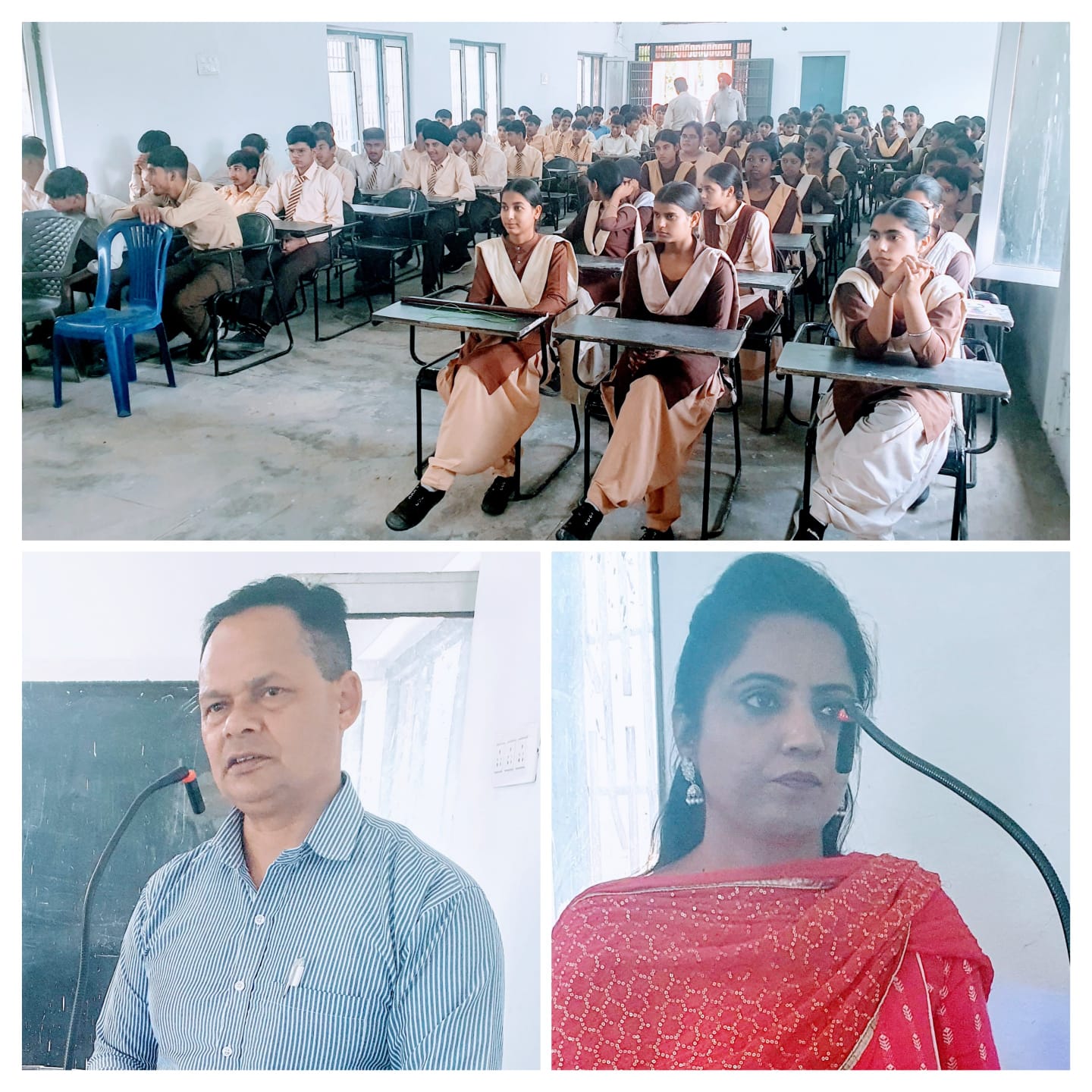 Voter awareness seminar conducted at Government School Karnana under sweep activities